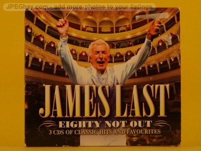 JAMES LAST EIGHTY NOT OUT (3xCD) Z147 20+ Track CD Album including Picture Sleev