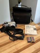 Olympus Digital Camera C-740 Ultra Zoom-Silver Case Manual SD Card