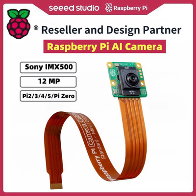 Raspberry Pi Al Camera with 12MP Sony IMX500 Sensor Camera for Raspberry Pi 5/Pi