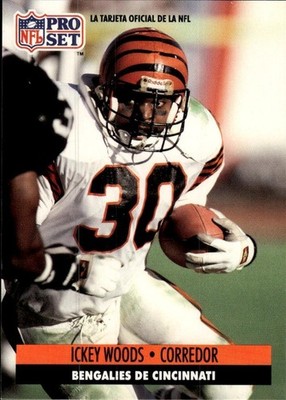1991 Pro Set Spanish #36 Ickey Woods