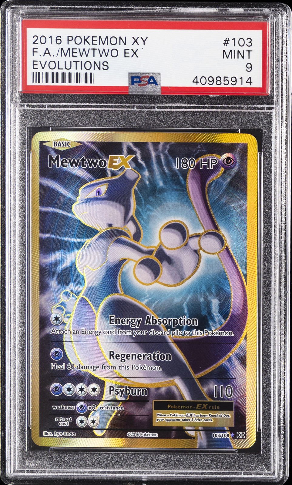 Mewtwo EX #103