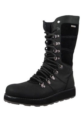 Kamik Ariel WPFWK2034 Damen Winterstiefel Leder Schwarz Gr. 38