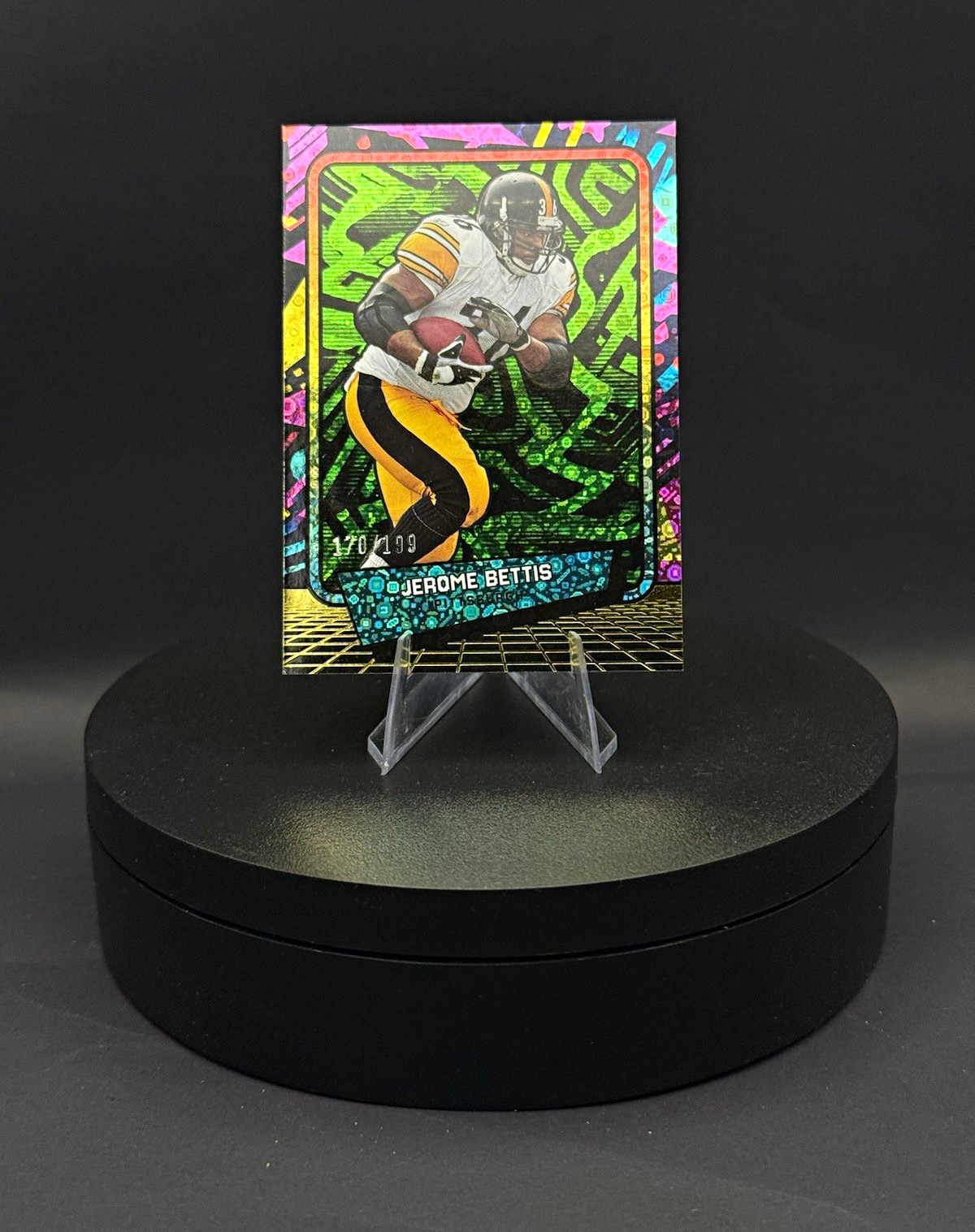 2026 Panini 90s Pop Culture Jerome Bettis #60 Lime Green /199 Steelers