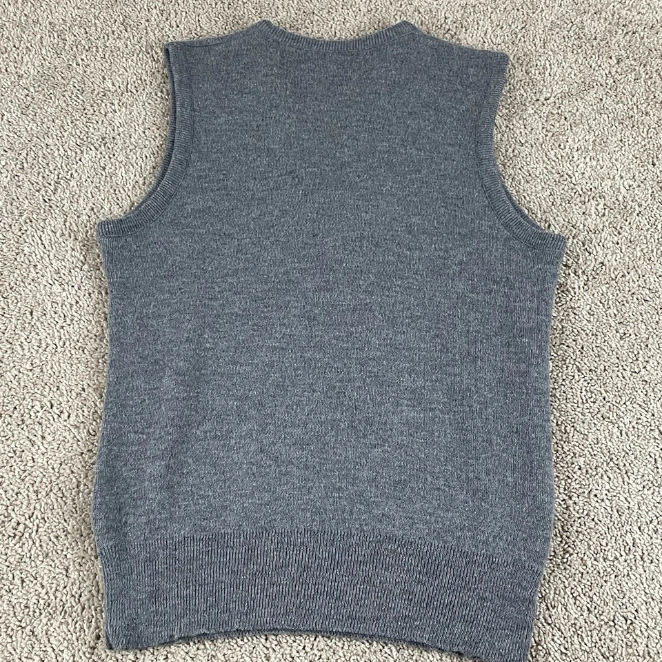 Vintage Sweater Vest Men’s M USA Grandpa Grunge Preppy Rockabilly 80s 70s 11 - Image 2 of 4