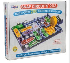 203 Electronics Exploration Kit Over 200 STEM Projects Full Color Project Ma
