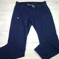 Figs Technical Collection Kade Cargo Scrub Pants Blue Size Large