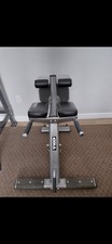 Tko Roman Chair Hyperextension Back Extension Bench Padded Grayblack Tko Roman Chair Hyperextension Back Extension Bench Padded Grayblack