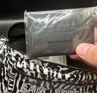 Saint Laurent Zebra Print Vinyl Belt Bag RARE NWOT — photo 6