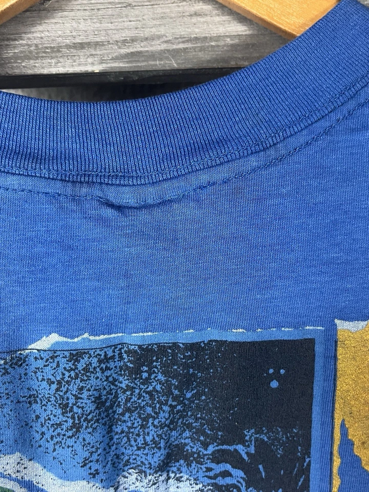 Camisa De Colección Años 80 1986 OP Ocean Pacific Juvenil L/M Surfista Patinador Grunge Envejecido Foto 2 de 4