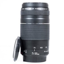 Canon 75-300mm F/4.0-5.6 III Full Frame Auto Focus EF Mount Telephoto Zoom Lens