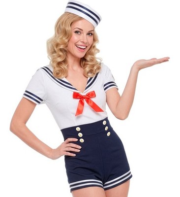 Widmann Sailor (Dress, Hat) (L) Different Colors