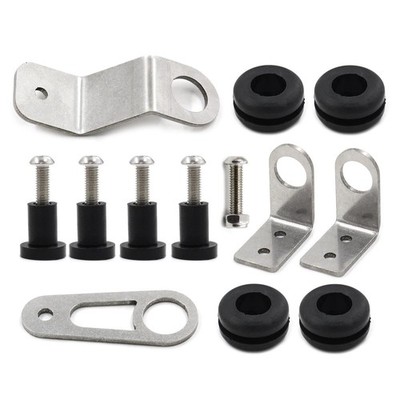 Bolt-on Radiator Bracket Kit For Honda Civic EG/EK 92-00 Integra 94-01 K-Seri...