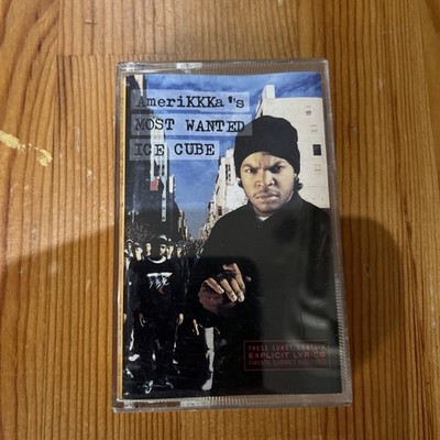Ice Cube - AmeriKKKa's Most Wanted Cassette Tape Gangsta Rap Hip Hop UK 1990
