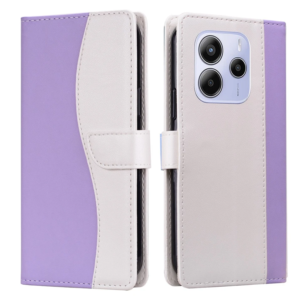 For Xiaomi Redmi Note 11 12 13 14 Pro Pro+ 11S Wallet Case Leather Phone Cover - Image 2 of 4