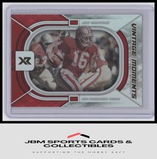 2021 Panini XR #VM-3 Joe Montana Vintage Moments Red #/149