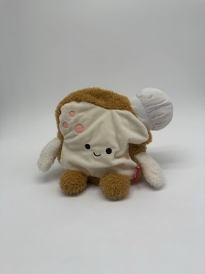 Bumbumz Bakerbumz BARB the SLICE OF BREAD 8'' Bum Bumz plush TOAST Baker Chef