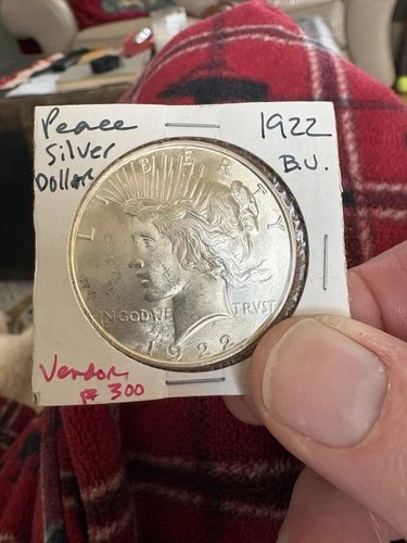 1922 Peace Dollar BU