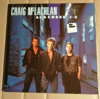 CRAIG MCLACHLAN AND CHECK 1-2 - ALBUM mit MONA + ROCK THE ROCK  - LP - NL 1990
