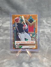 2025 Panini Donruss - Jersey Kings Dylan Crews #JK-DC Orange Ice RC Relic Patch