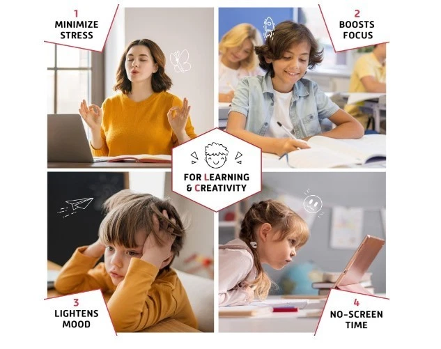 CUBENDI Twist Geometric Origami Puzzle - Infinity Fidget Cube per Adulti e Bambini - Immagine 3 di 4