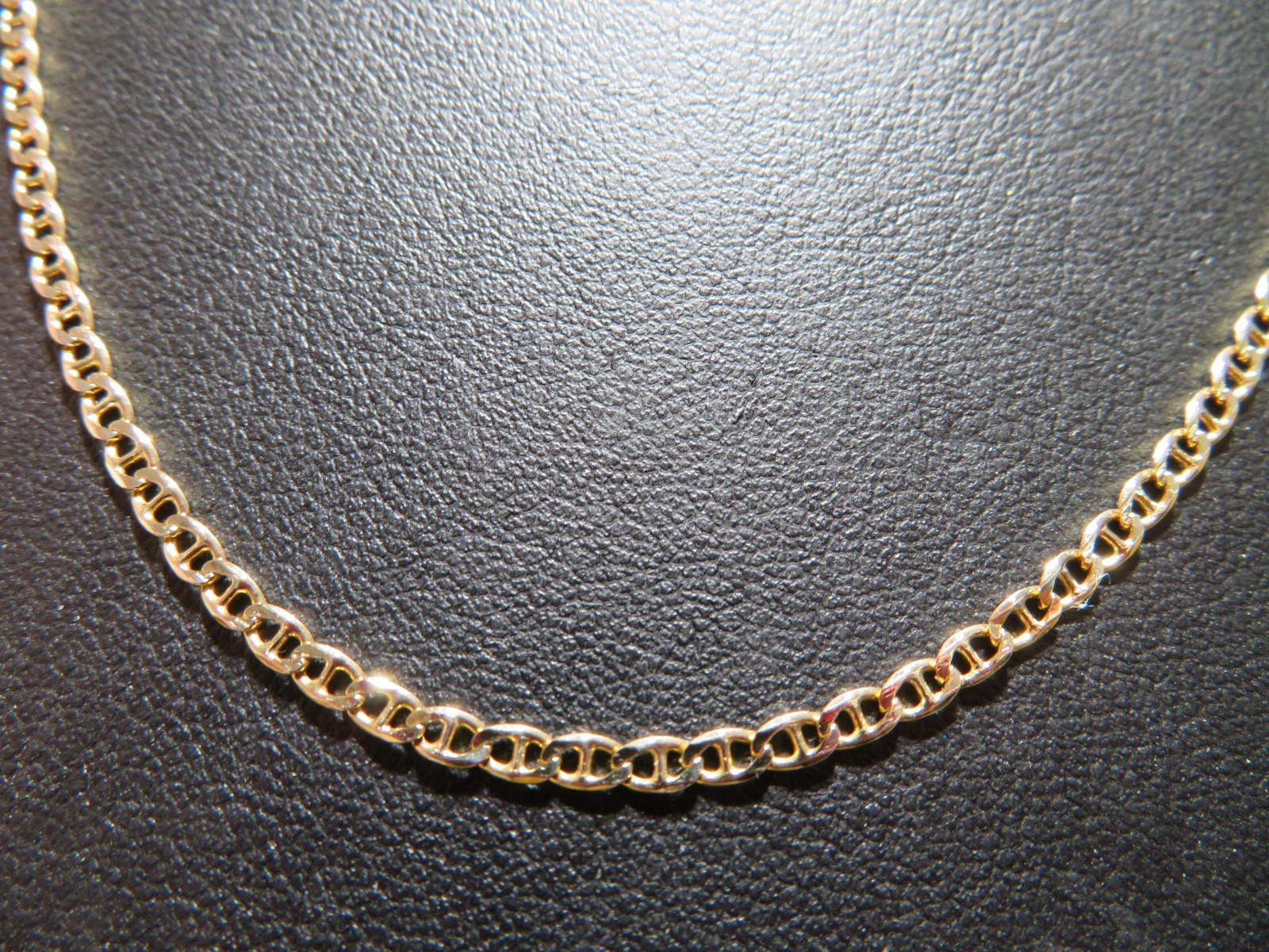 14K YG GUCCI LINK CHAIN 23" LONG. 2.33 MM WIDE  5.73 grams (AI-2884) image 8
