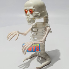 Vtg Real Ghostbusters BAD TO THE BONE GHOST figure original 1984 Kenner skeleton