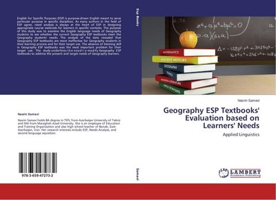 Geography ESP Textbooks' Evaluation based on Learners' Needs Nasrin Samavi