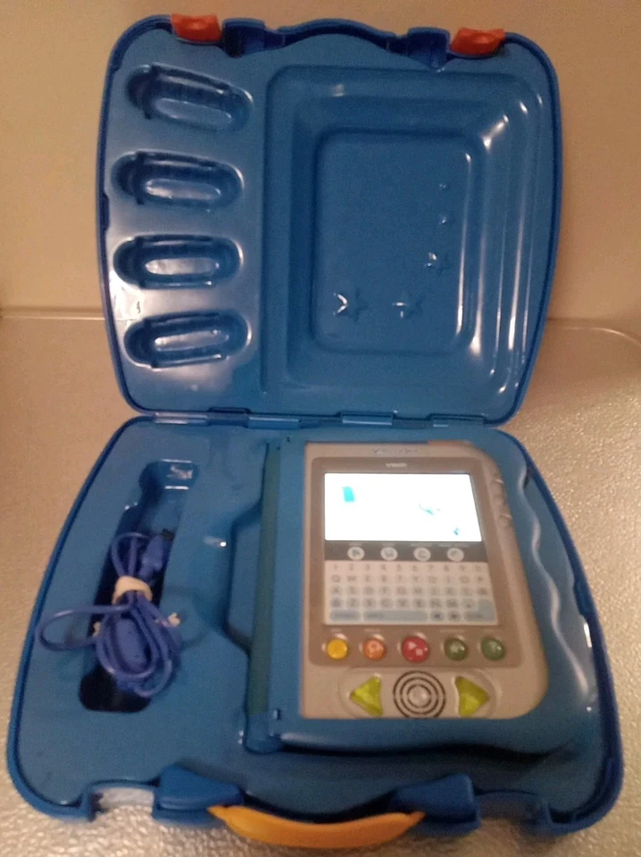 Vtech V. Reader interactive Reading System With 7 Cartridges Included  Works - Image 3 of 4