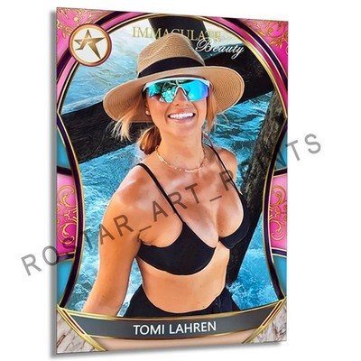 TOMI LAHREN TV Host Beauty Card GOF Rostar CUSTOM SP Card TLN3