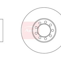 Iveco Daily Iv 2006-2012 Bremsscheibe Einzel DSK2842