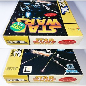 Star Wars Arcade 32X Super 32X Cartridge MD  Mega Drive SEGA Tested