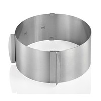 Kuchenprofi PâTissier Tortenring Verstellbar, Durchmesser 16-30 Cm