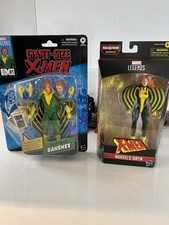 Marvel Legends Banshee And Marvel   s Siryn Action Figure NEW Siryn Opened 4 BAF