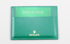 Rolex Previous Style Warranty Booklet & Card ...