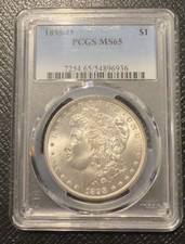 1898 O $1 Morgan Dollar PCGS M65