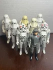 VINTAGE KENNER STAR WARS 1980 HOTH STORMTROOPER AT-AT DRIVER ARMY LOT 8 FIGURES