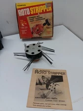 Vintage Thompson Roto Stripper Tool Coarse Paint Rust Removal