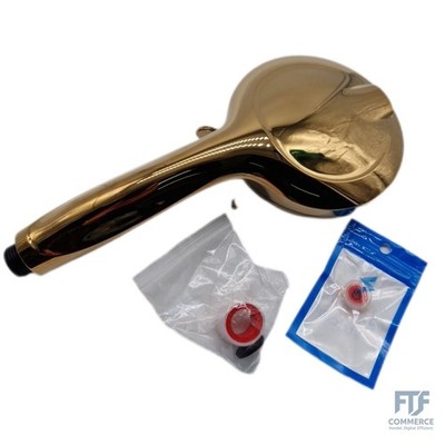 Sparkpod 10-Setting High Pressure Shower Head - Luxury 5'' High Flow Hand Held Sh
