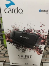 NEW Cardo Spirit Bluetooth Headset - SINGLE UNIT