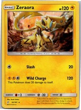 Zeraora Holo Rare SM - Team Up 52/181 NM Holo