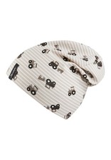 Sterntaler Beanie Traktoren - Baby M&uuml;tze aus Jersey Traktor-Druck Gr.