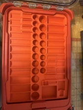 Milwaukee 3/8 inch 43 pc Impact Socket Packout Tray (Insert Tray only)