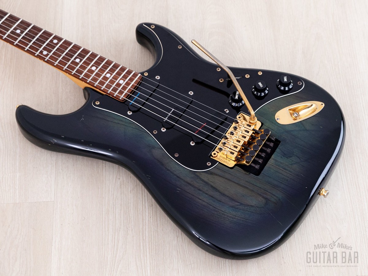 1990 Fender Stratocaster STR-130LS/FO Blueberry Burst w/ Lace