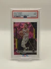 2023 Panini Phoenix Basketball Pink Ice Trae Young #16 PSA 9