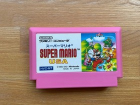Super Mario USA W/Box Manual Famicom FC Retro Used Game Good NTSC-J Japan