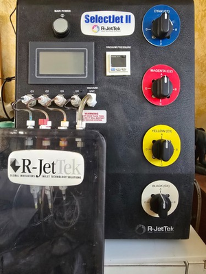 #ad Rjettek Selectjet II Vaccum Inkjet Refill Machine $3200.00