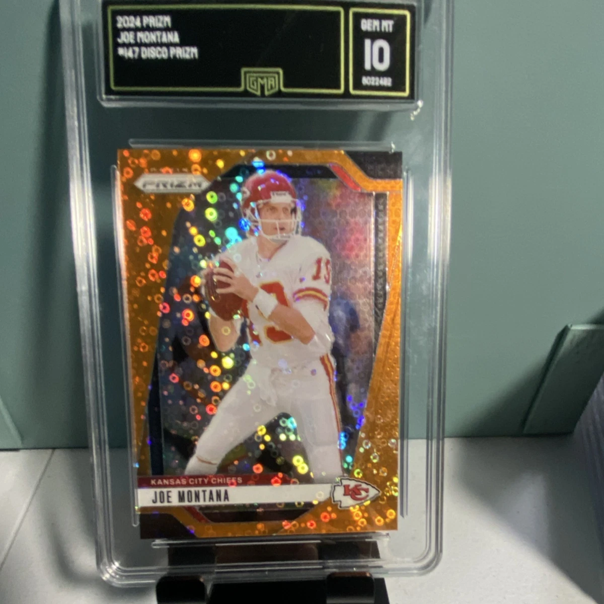 Joe Montana 10 Graded Football Sports Trading Cards & Accessories