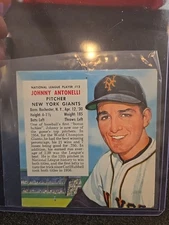 1955 Red Man Tobacco All-Star Team - National League Series Johnny Antonelli #13