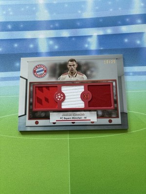 2024-25 Topps Museum UCC Triple Relic Joshua Kimmich Ruby /25 Bayern München
