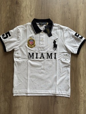 Polo Ralph Lauren Chief Keef Miami - Größe M Herren | Weiß | Slim Fit | Neu